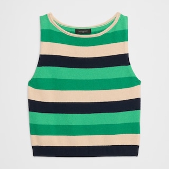 Banana Republic Cropped Sweater Tank - Picture 2 of 7
